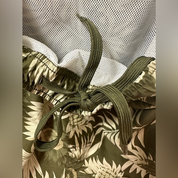 Men's 2XL Island Passport Board Shorts Swim Trunks Hawaiian Drawstring Pockets - Picture 7 of 10